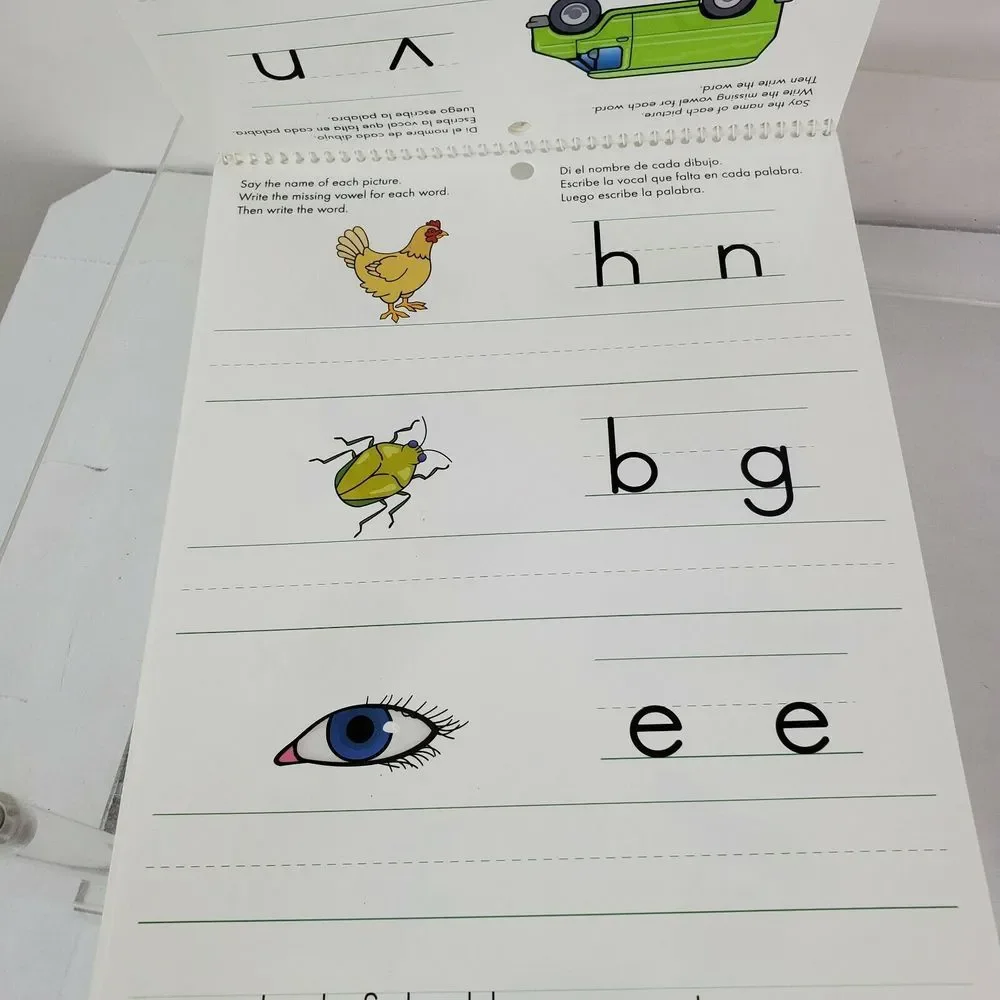 Practice Pals Write-On Wipe Clean First‎ Words Practice Book Kids Learning